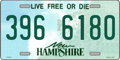 NH license plate 3966180
