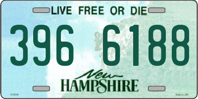 NH license plate 3966188