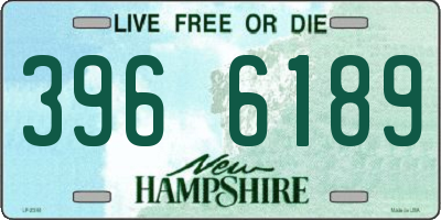 NH license plate 3966189