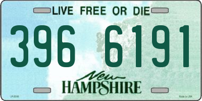 NH license plate 3966191