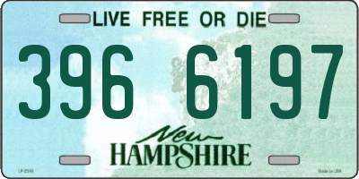 NH license plate 3966197
