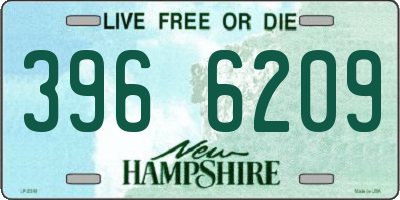 NH license plate 3966209