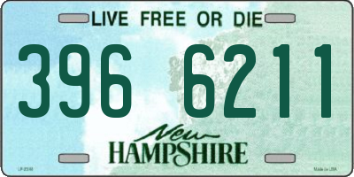NH license plate 3966211