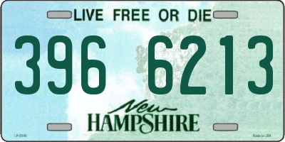 NH license plate 3966213