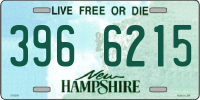 NH license plate 3966215