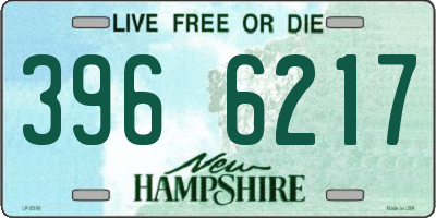 NH license plate 3966217