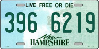 NH license plate 3966219