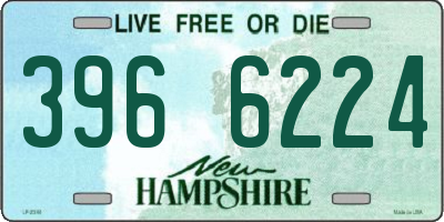 NH license plate 3966224