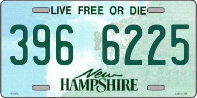 NH license plate 3966225