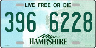 NH license plate 3966228