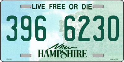 NH license plate 3966230