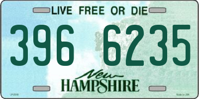 NH license plate 3966235