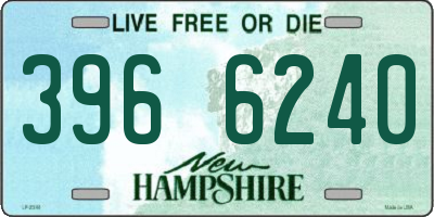 NH license plate 3966240