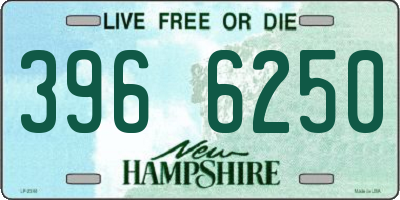 NH license plate 3966250