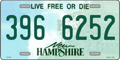 NH license plate 3966252