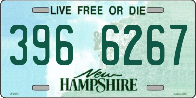 NH license plate 3966267