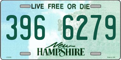 NH license plate 3966279