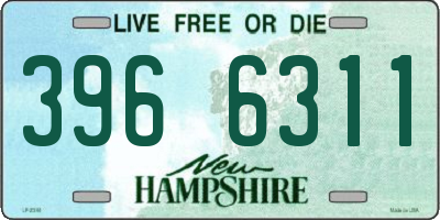 NH license plate 3966311