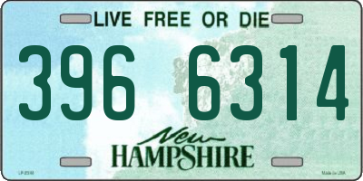 NH license plate 3966314