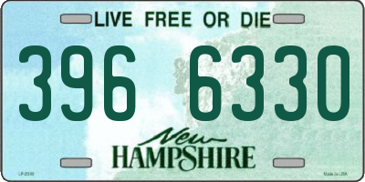 NH license plate 3966330