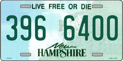 NH license plate 3966400