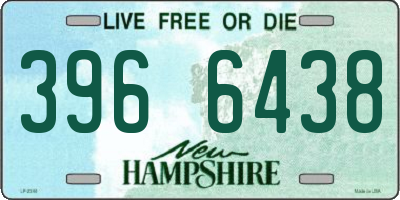 NH license plate 3966438