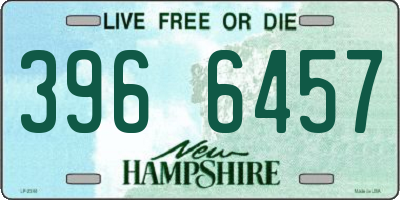 NH license plate 3966457