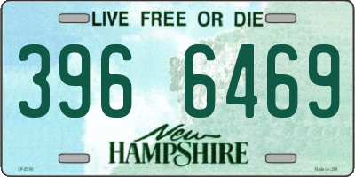 NH license plate 3966469
