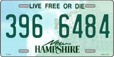 NH license plate 3966484