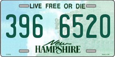 NH license plate 3966520