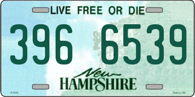 NH license plate 3966539