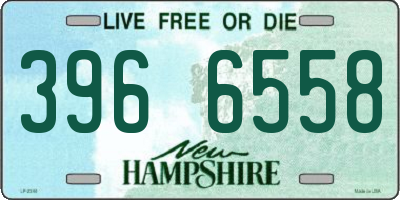 NH license plate 3966558