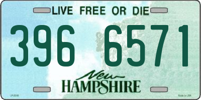 NH license plate 3966571