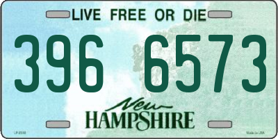 NH license plate 3966573
