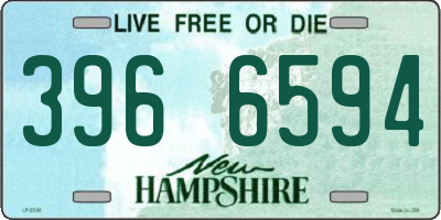 NH license plate 3966594