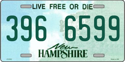 NH license plate 3966599