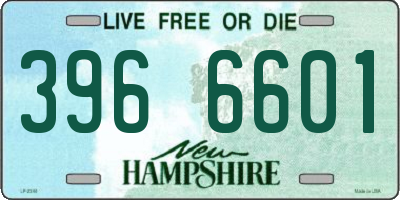 NH license plate 3966601