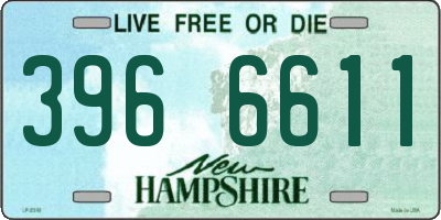 NH license plate 3966611