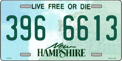 NH license plate 3966613
