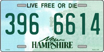 NH license plate 3966614