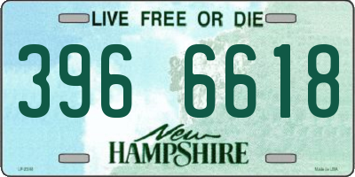 NH license plate 3966618