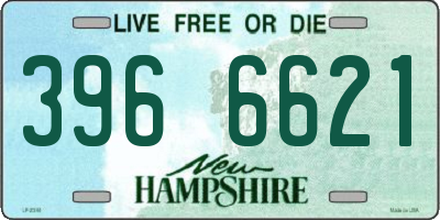NH license plate 3966621