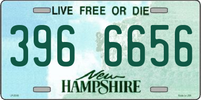 NH license plate 3966656