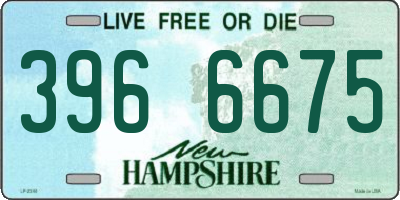 NH license plate 3966675