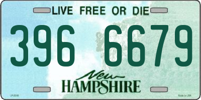 NH license plate 3966679