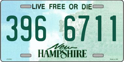 NH license plate 3966711