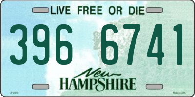 NH license plate 3966741