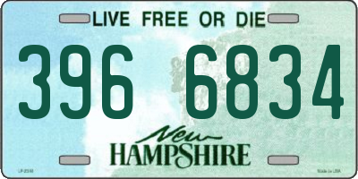 NH license plate 3966834