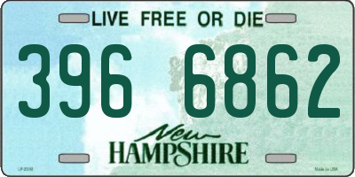 NH license plate 3966862