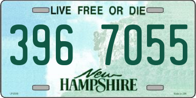 NH license plate 3967055
